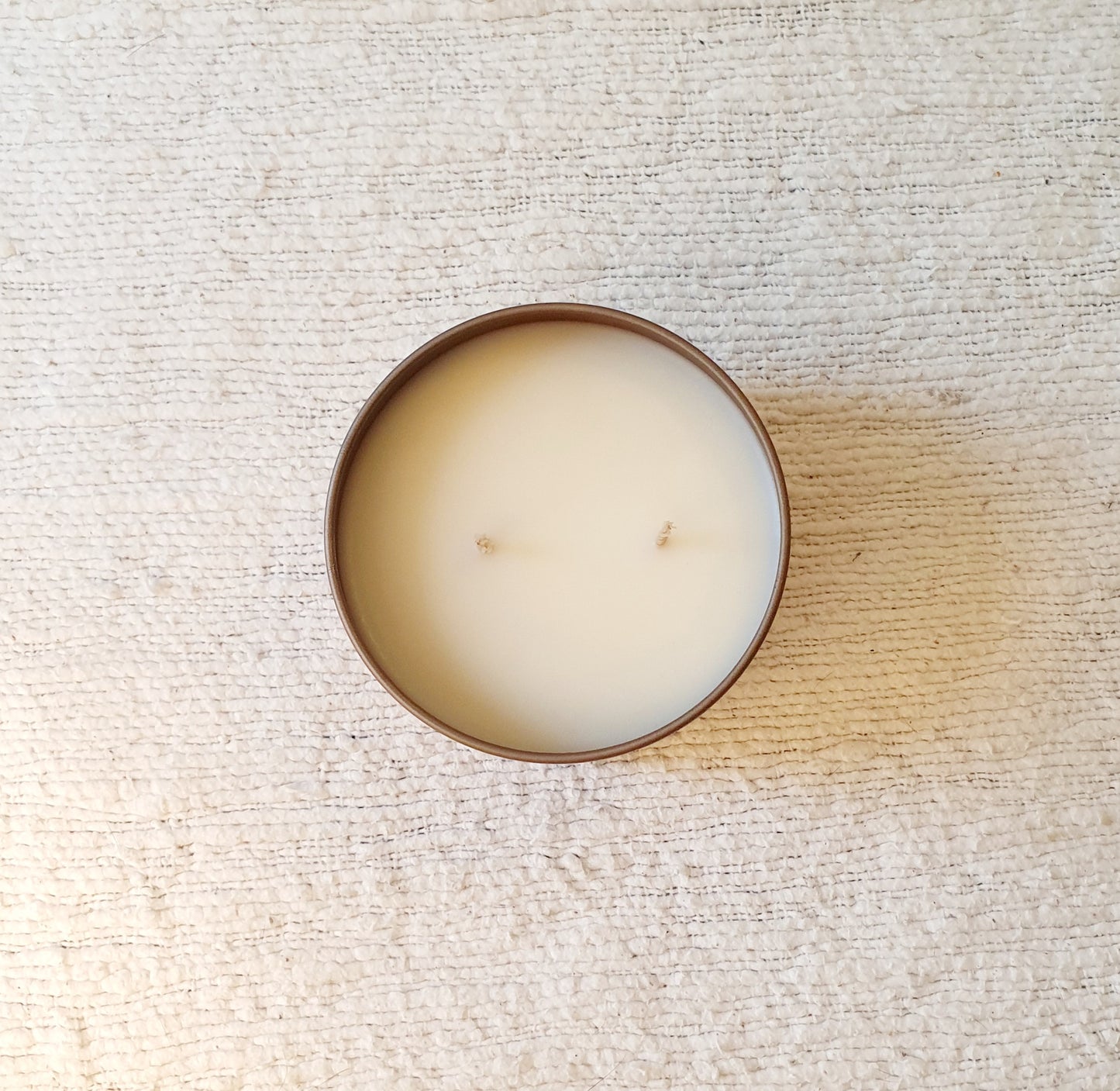 Copper Candle Tin - Fragrance Free