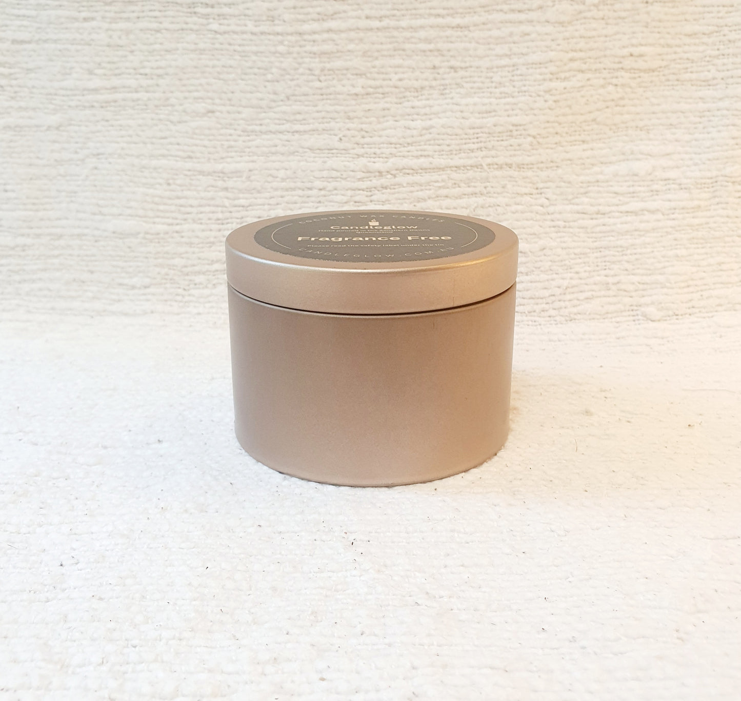 Copper Candle Tin - Fragrance Free