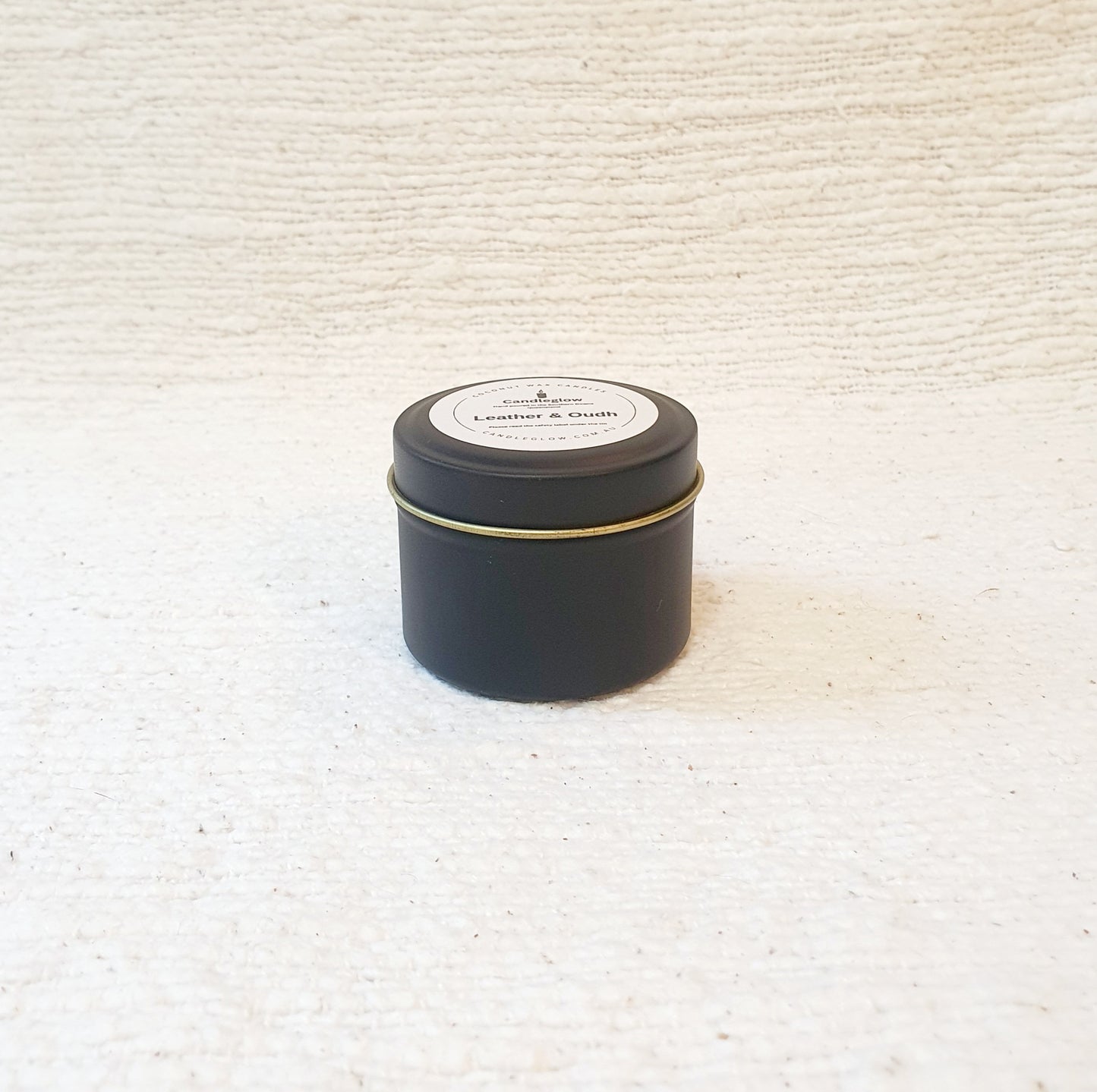 Tiny Tin -  Leather & Oudh